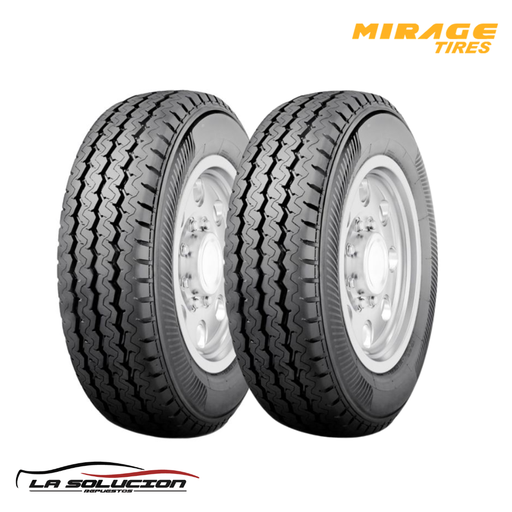 [PAR18300] PAR DE NEUMATICOS 155 R12C MIRAGE 88/86Q 8PR