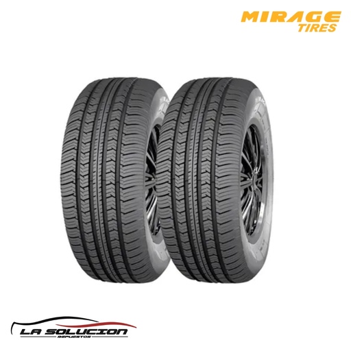 [PAR11112] PAR DE NEUMATICOS 195/55 R16 91V MIRAGE MR166 HT TL BLK CHN