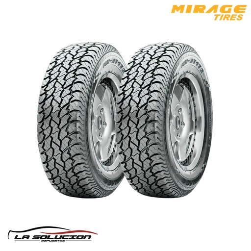 [PAR8472] PAR DE NEUMATICOS 215/75 R15 MIRAGE MR-AT172 100S AT 6 TELAS
