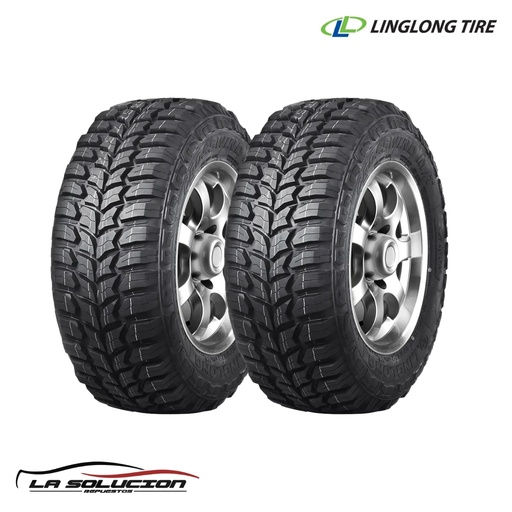 [PAR7104] PAR DE NEUMATICOS 265/70 R16 CROSSWIND MT PANTANERO 6PR LING LONG