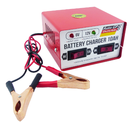 [23541] CARGADOR BATERIA 10 AMP 6-12 VOLT AUTOGP 