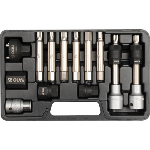 [24861] SET DADOS Y PUNTAS PARA ALTERNADOR 13PCS YATO