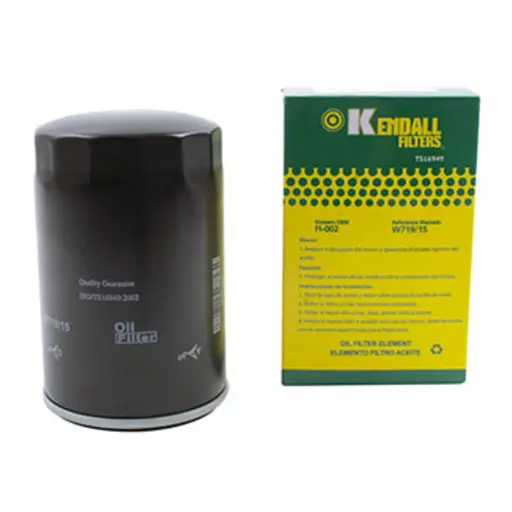 [10] FILTRO ACEITE VOLKSWAGEN GOL/GOLF/SANTANA/SAVEIRO W719/15 KENDALL UB9B3