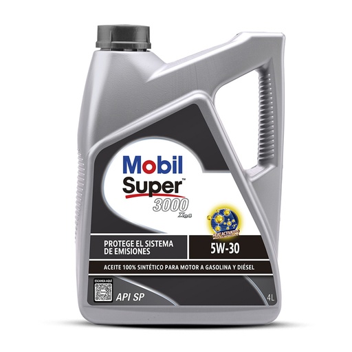 [1007] ACEITE MOBIL 5W30 4LT SUPER 3000 UB00