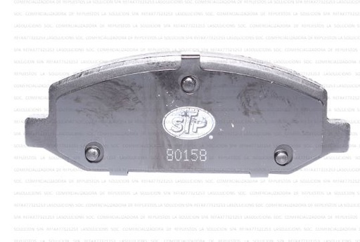 [1050] PASTILLA FRENO CHEVROLET SAIL 1.4 11-17 124MM STP (21767 GTX)