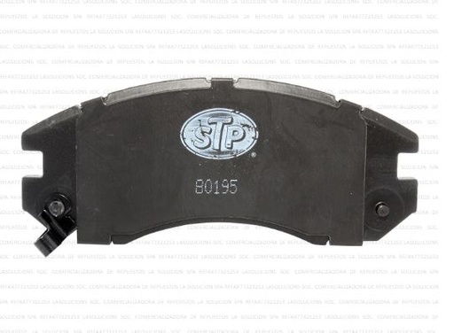 [1374] PASTILLA FRENO SUBARU LEGACY 90-97/IMPREZA STP UB 2C7 (22376 GTX)
