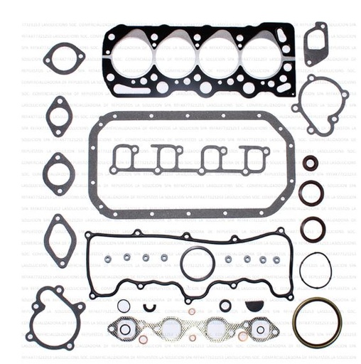 [1530] JUEGO EMPAQUETADURA MOTOR CORSA 1.7 99-05 DIESEL C/RETENES TW UB6ARRIBA
