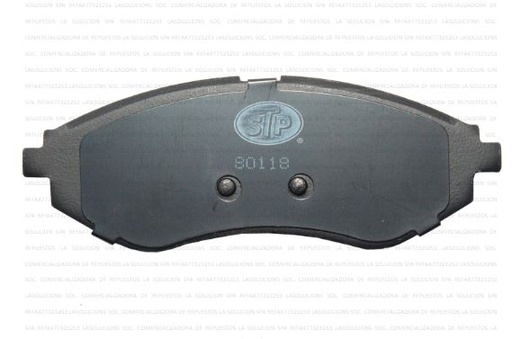 [1571] PASTILLA FRENO DAEWOO ESPERO/NUBIRA/LEGANZA/AVEO 1.4 04-16 | SPARK GT 1.2 10-18 133MM STP UB4B2 (21765 GTX)