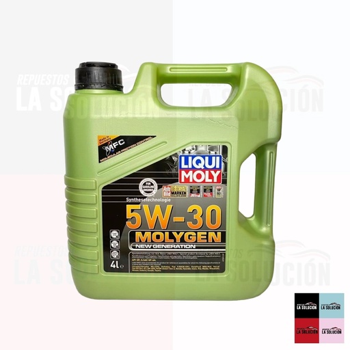[1612] ACEITE LIQUI MOLY 5W30 4LT  MOLYGEN NEW GEN BENCINEROS UB00