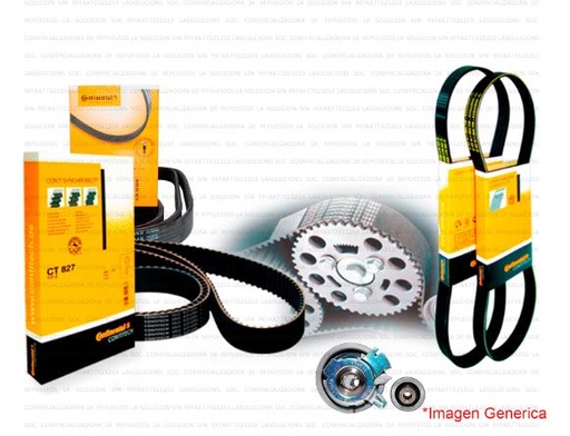 [1732] CORREA DISTRIBUCION MAZDA ARTIS 1.6-1.8 145*22 CONTINENTAL AL (0K203-12-205) UB16B3