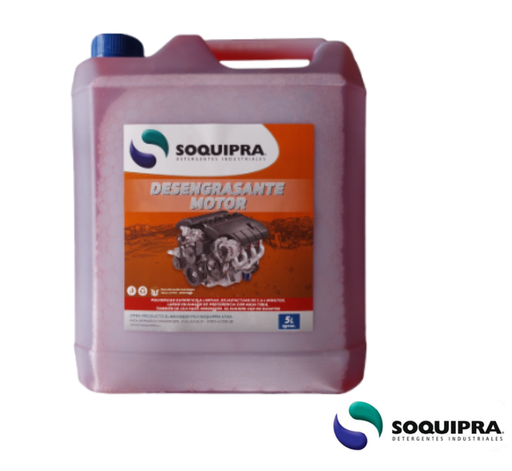 [2023] DESENGRASANTE DE MOTOR SOQUIPRA 5LT