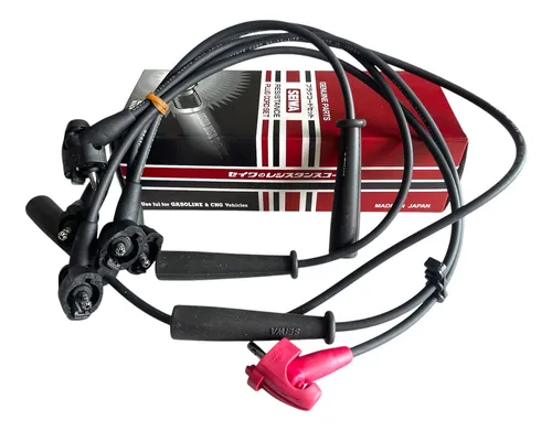 [2031] JUEGO CABLE BUJIA TOYOTA HILUX 22R 2.4 93-97 JP UB1A3