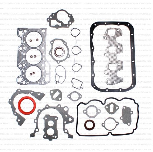 [2512] JUEGO EMPAQUETADURA MOTOR CHEVROLET SPARK 800 04-05/DAEWOO MATIZ 99-03 TW (93740052) UB22ARRIBA