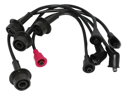 [3295] JUEGO CABLE BUJIA TOYOTA HILUX 1Y-2Y-3Y-4Y ENCENDIDO PLATINOS JP (90919-21316)