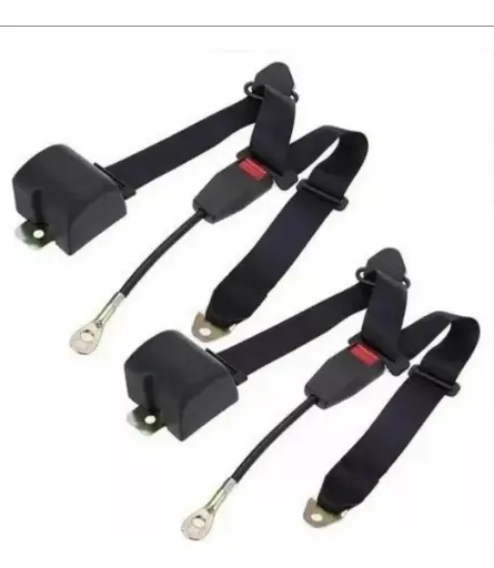[3822] CINTURON 3 PUNTAS RETRACTIL JUEGO 2 UNIDADES TW UB 10A5