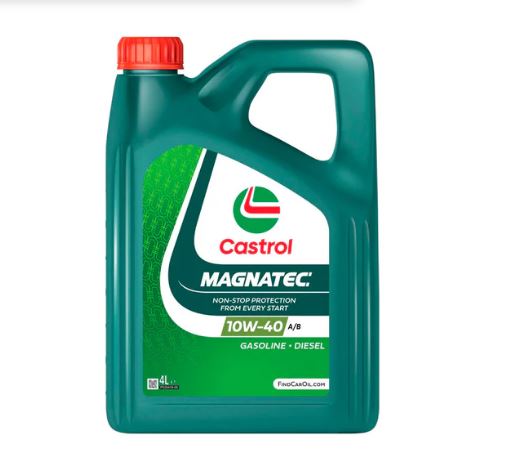 [4738] ACEITE CASTROL 10W40 4L MAGNATEC DIESEL-GASOLINA A/B