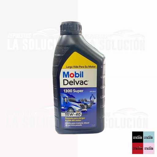 [4899] ACEITE MOBIL 15W40 SUPERIOR 1300 DIESEL-BENCINERO  1LT DPF UB00