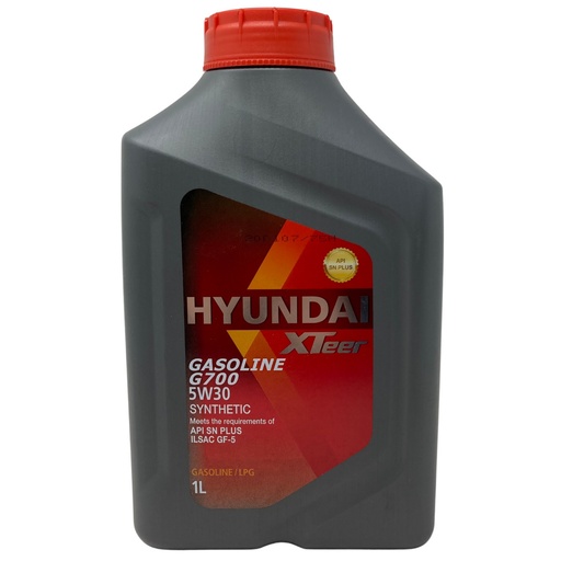 [5410] ACEITE HYUNDAI 5W30 BENCINERO 1LT UB00