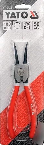 [5423] ALICATE SACA SEGURO EXTERIOR RECTO 7PULG 180MM YATO