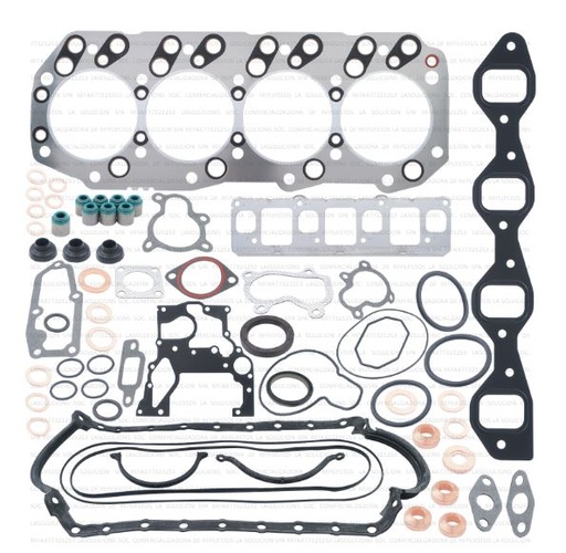 [5967] JUEGO EMPAQUETADURA MOTOR CHEVROLET DMAX 3.0 05-11 CH (8-97970-002-0)