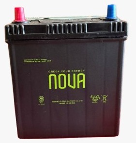 [6062] BATERIA 35 AMPERES NOVA 410 CCA POSITIVO IZQUIERDO SIN PESTAÑA