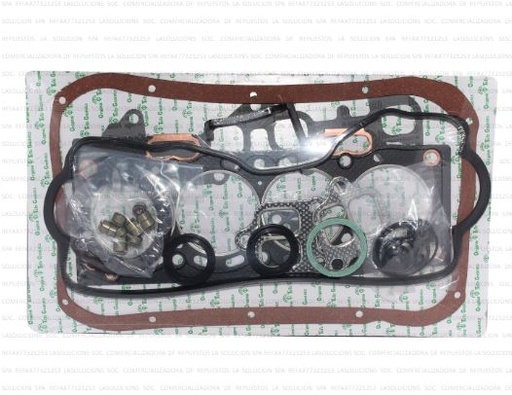 [6231] JUEGO EMPAQUETADURA MOTOR TOYOTA TERCEL 1.3 2E 90-92/COROLLA 1.3 2E 88-92 TOTO UB6B13