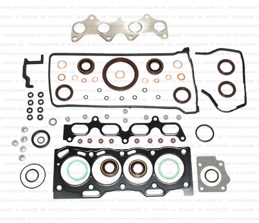 [6233] JUEGO EMPAQUETADURA MOTOR TOYOTA TERCEL 95-00 1.5 TWIN CAM TW (04111-11160)