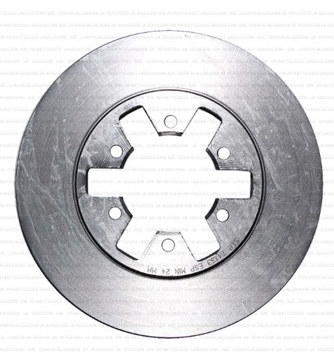 [6386] DISCO FRENO NISSAN D21/TERRANO 93-08 2WD 260MM FR/STP UB00