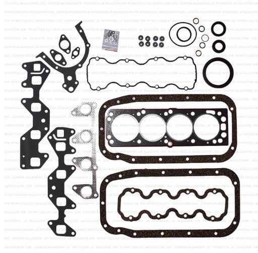 [6457] JUEGO EMPAQUETADURA MOTOR CORSA 1.6 93-10/ASTRA/COMBO SABO (6458) BR UB22ARRIBA