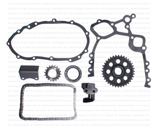 [6704] KIT DISTRIBUCION TOYOTA HILUX 1Y-2Y-3Y-4Y (60 ESLABONES) TW UB22E1