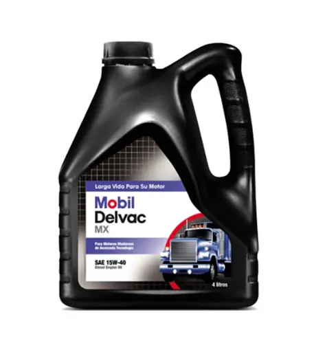 [6758] ACEITE MOBIL 15W40 DELVAC MX 4LT DIESEL/BENCINA UB00