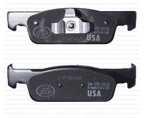 [6804] PASTILLA FRENO RENAULT CLIO 1.2-1.5 12-18/SANDERO 12-14/SYMBOL 12-18 STP UB 2C4 (21949 GTX)