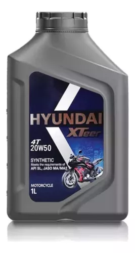 [7192] ACEITE HYUNDAI 20W50 SINTETICO MOTO 1LT UB00