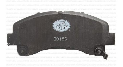 [7293] PASTILLA FRENO CHEVROLET DMAX 2010>/MAXUS T60 STP 151.8MM (16968 CERAMICA)(21751 GTX)