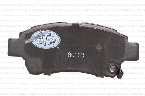 [7695] PASTILLA FRENO TOYOTA YARIS 99-05/GREAT WALL VARIOS/BYD S/ABS 112.4mm STP (22645 GTX)